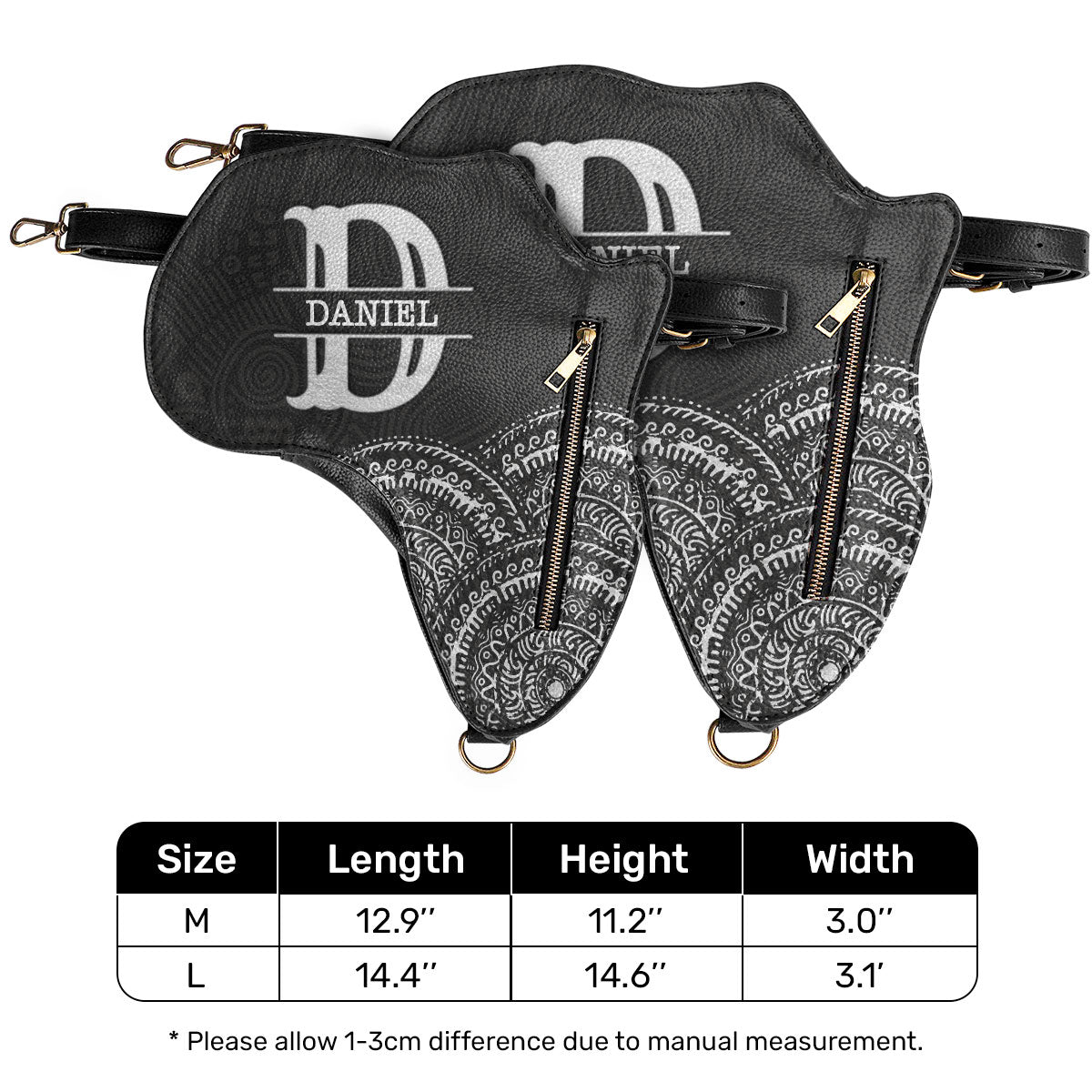 Initial Letter - Personalized Africa Bag AB01