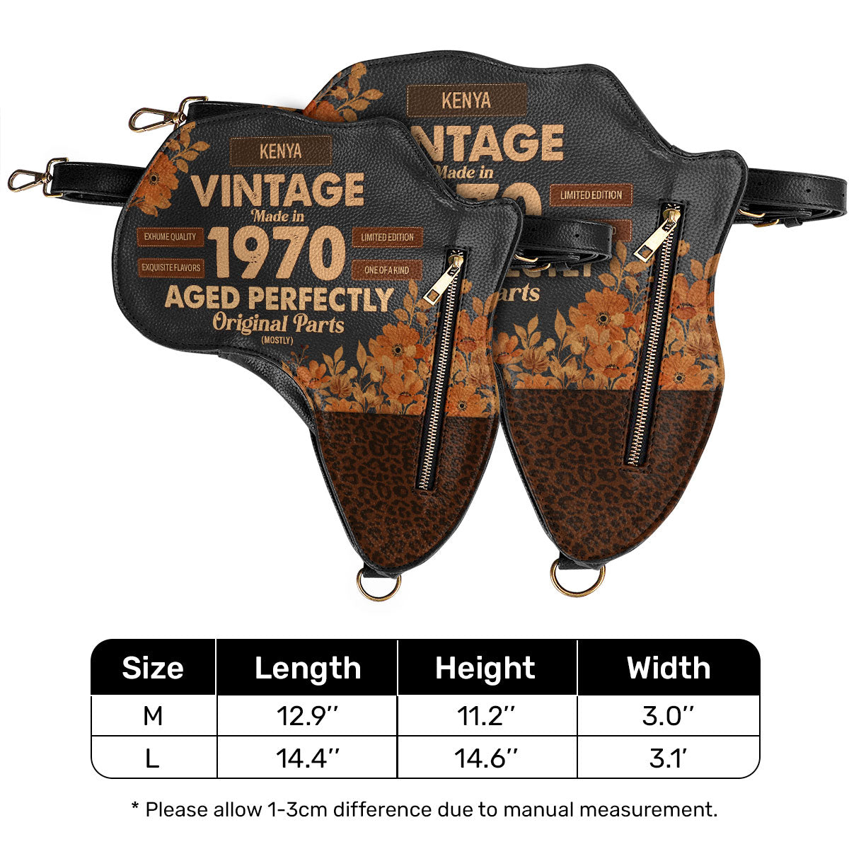 Vintage - Personalized Africa Bag AB19