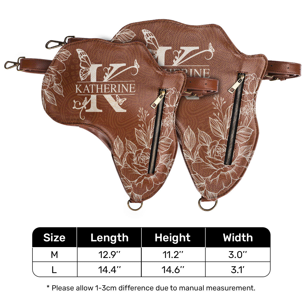 Initial Letter - Personalized Africa Bag AB01