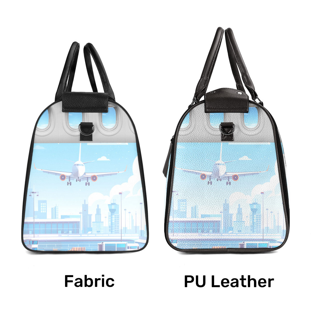 Just A Girl Who Loves Traveling - Personalized Leather Duffle Bag SBDBN50