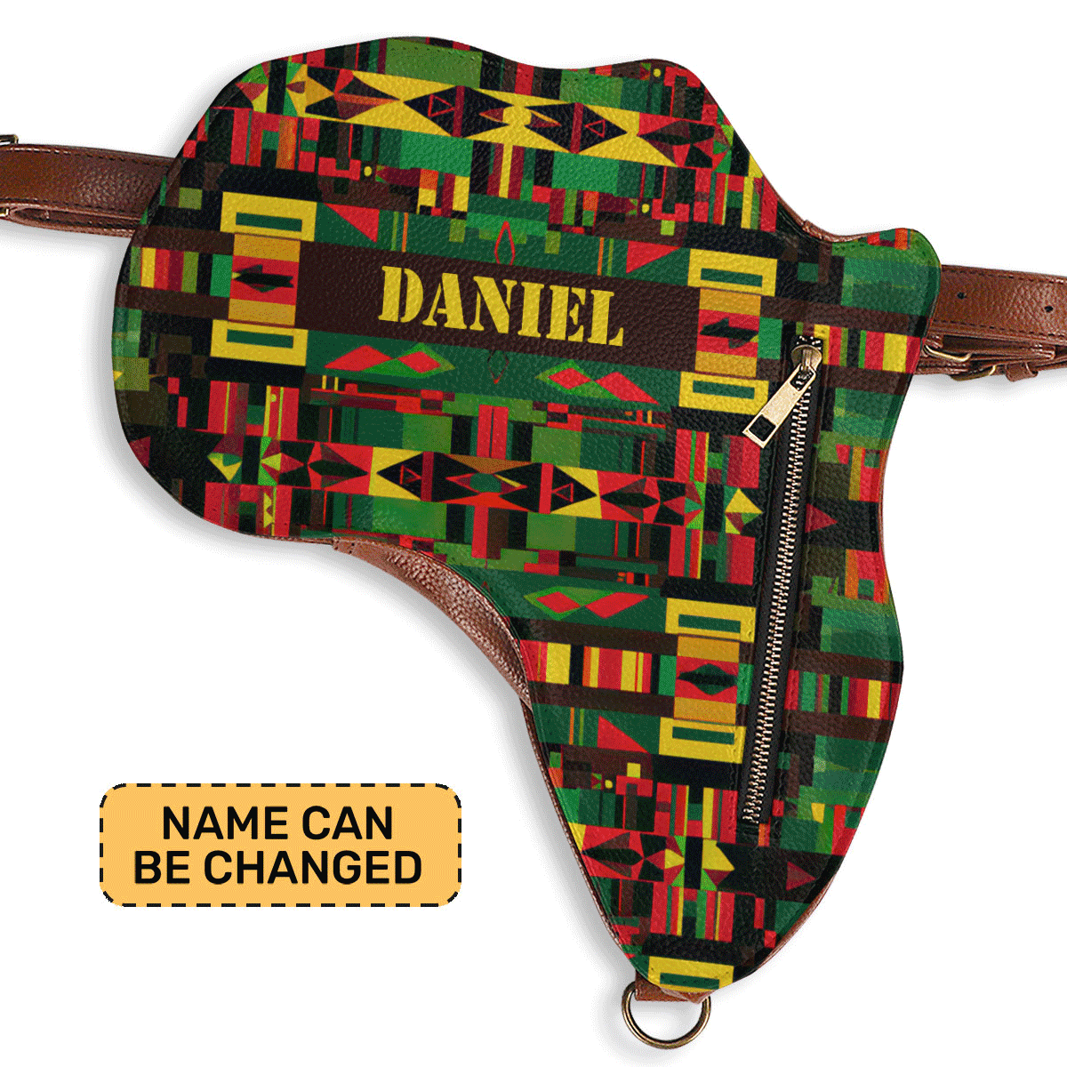 Africa Map 10 - Personalized Africa Bag SBT23
