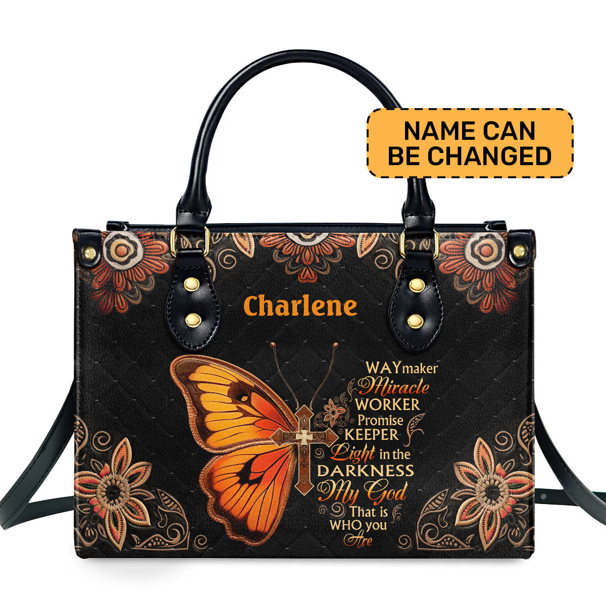 Way Maker - Personalized Leather Handbag MB53