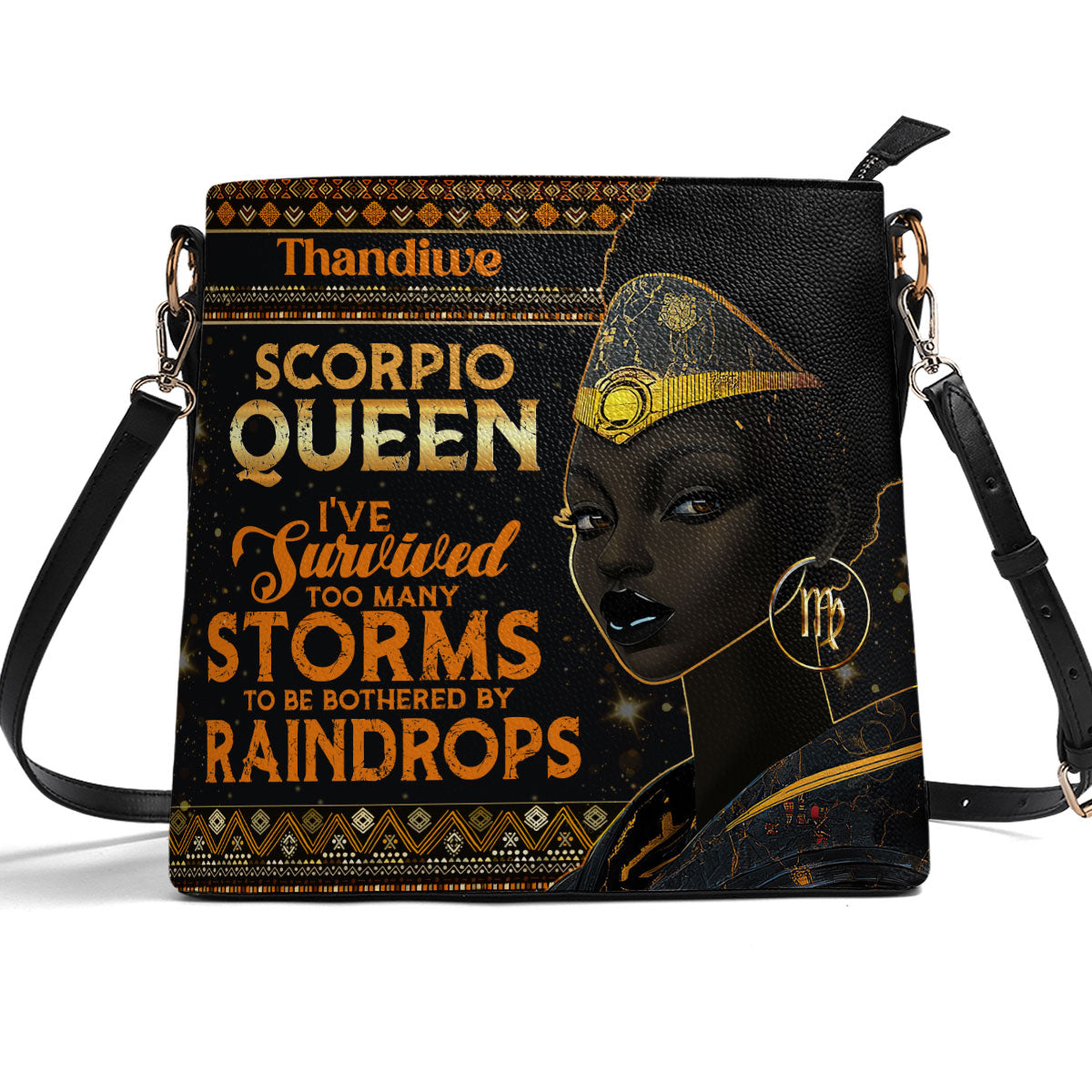 I've Survived Too Many Storms Zodiac Sign - Personalized Bucket Bag SBBD18LM2021L