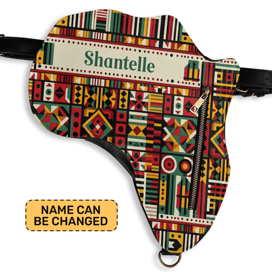 Africa Map 03 - Personalized Africa Bag SBT16