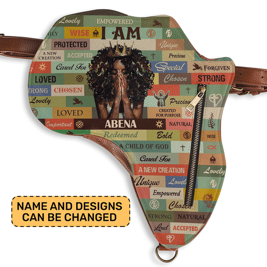 I Am Wise - Personalized Africa Bag ABM04