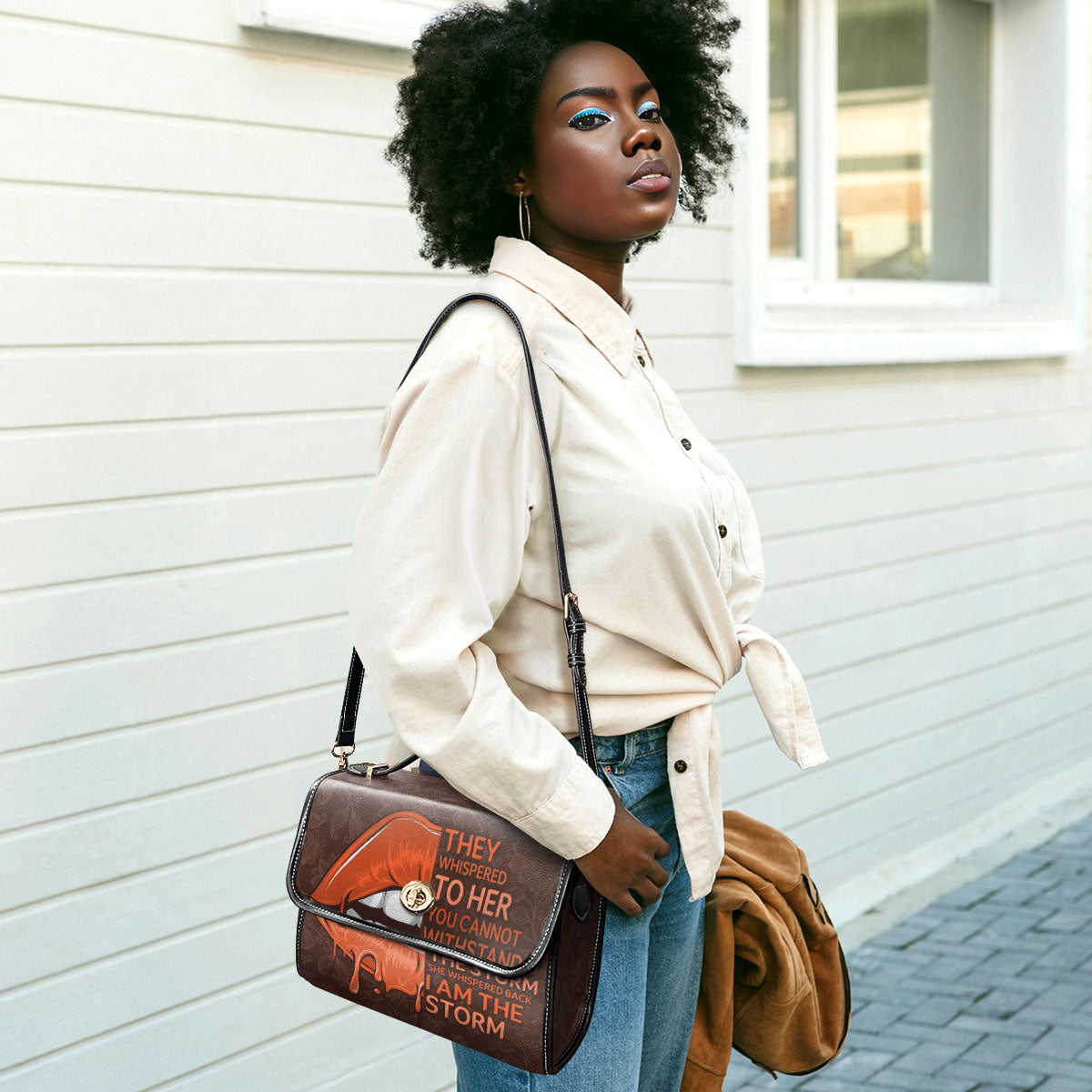 Storm - Leather Satchel Bag SBN02