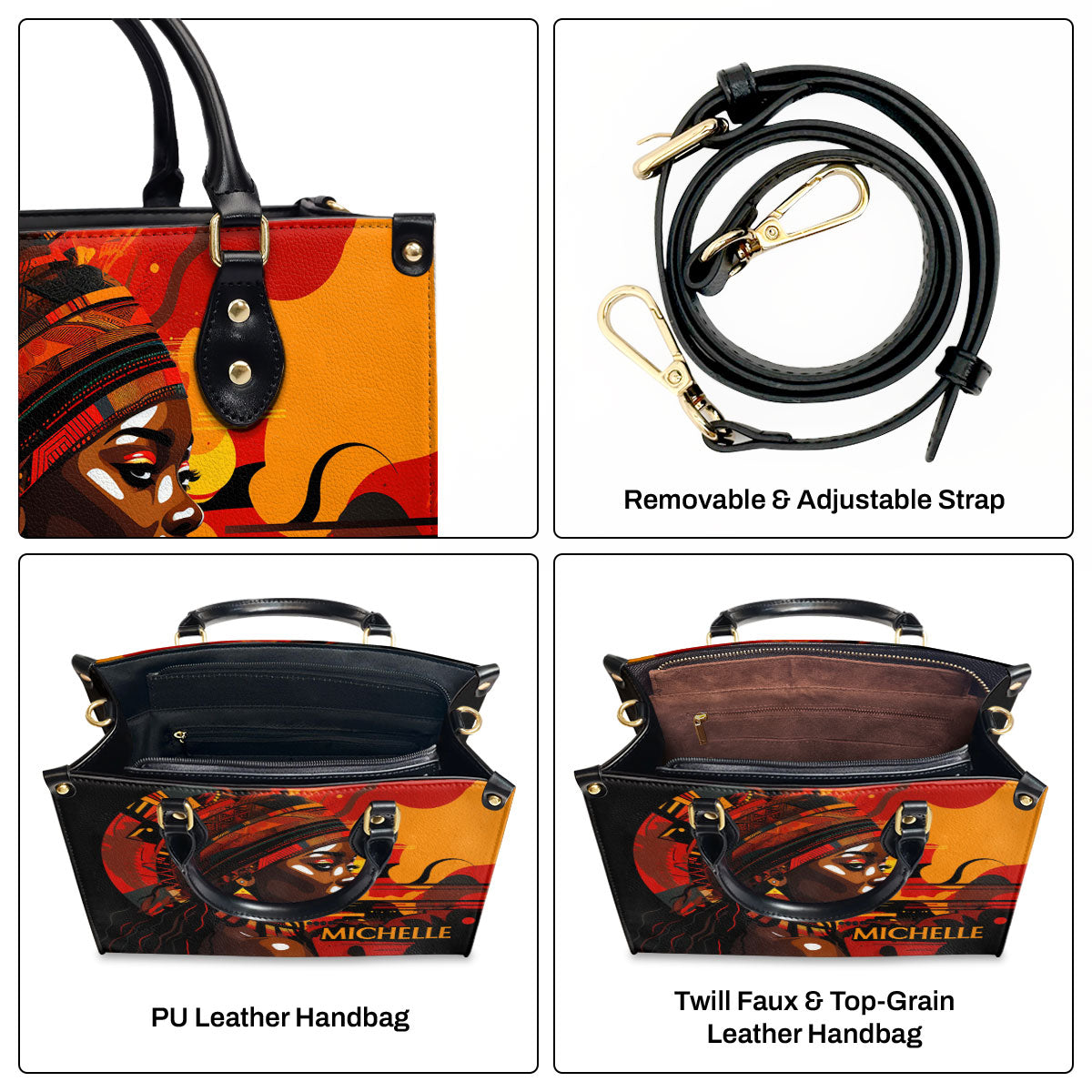 Heritage - Personalized Leather Handbag SB101