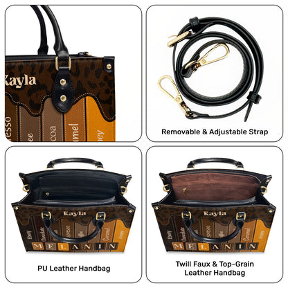 MELANIN - Personalized Leather Handbag SB13