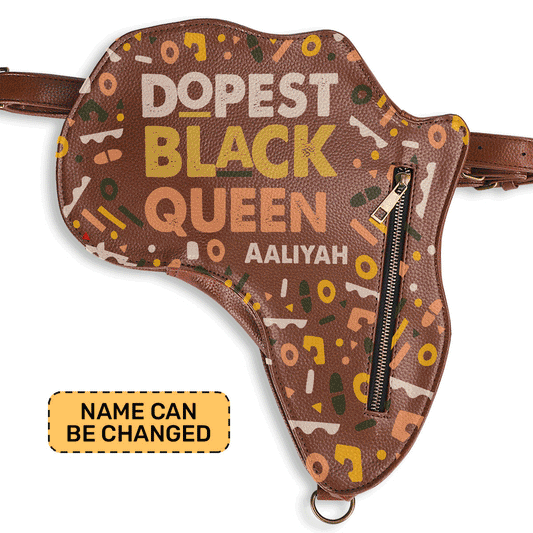 Dopest Black - Personalized Africa Bag AB03