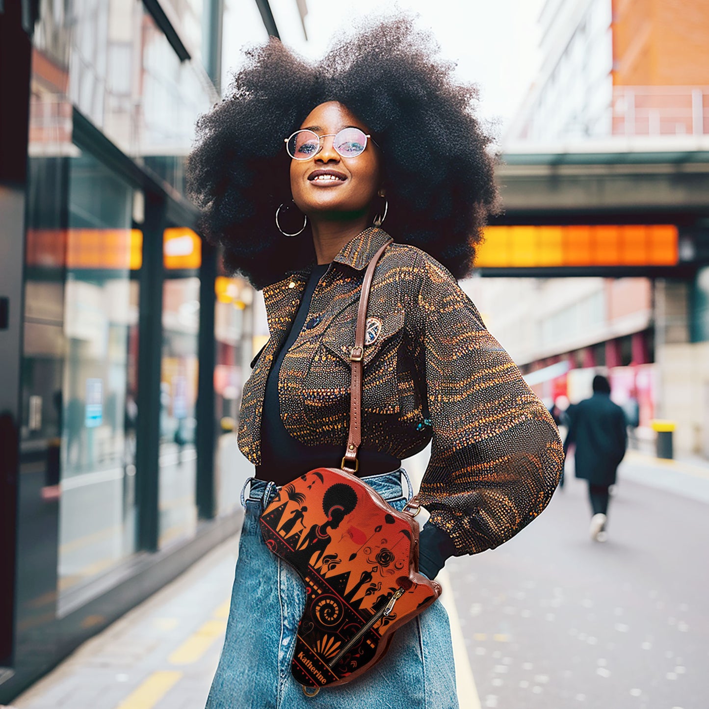 Sistas- Personalized Africa Bag SBT985