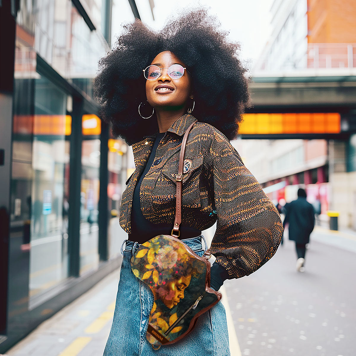 Afrocentrism 02 - Personalized Africa Bag SBT02