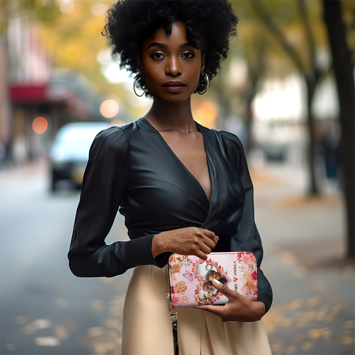 You Are The Best Thing That Ever Happened To Me - Personalized Leather Clutch Purse SBCPLM2618T
