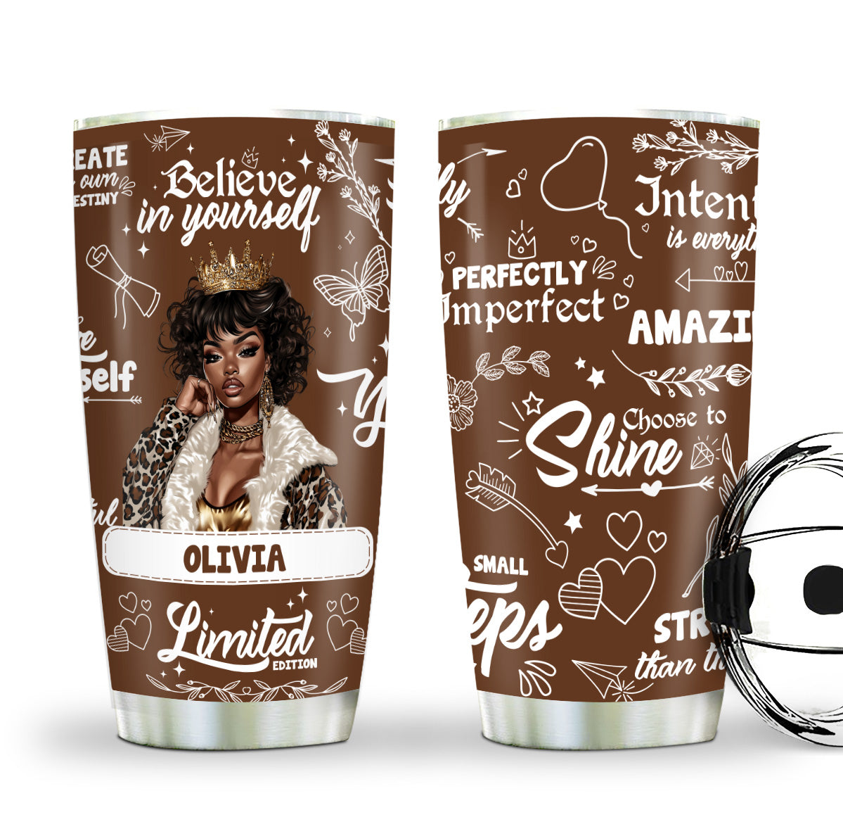 Create Your Own Destiny - Personalized Stainless Steel Tumbler