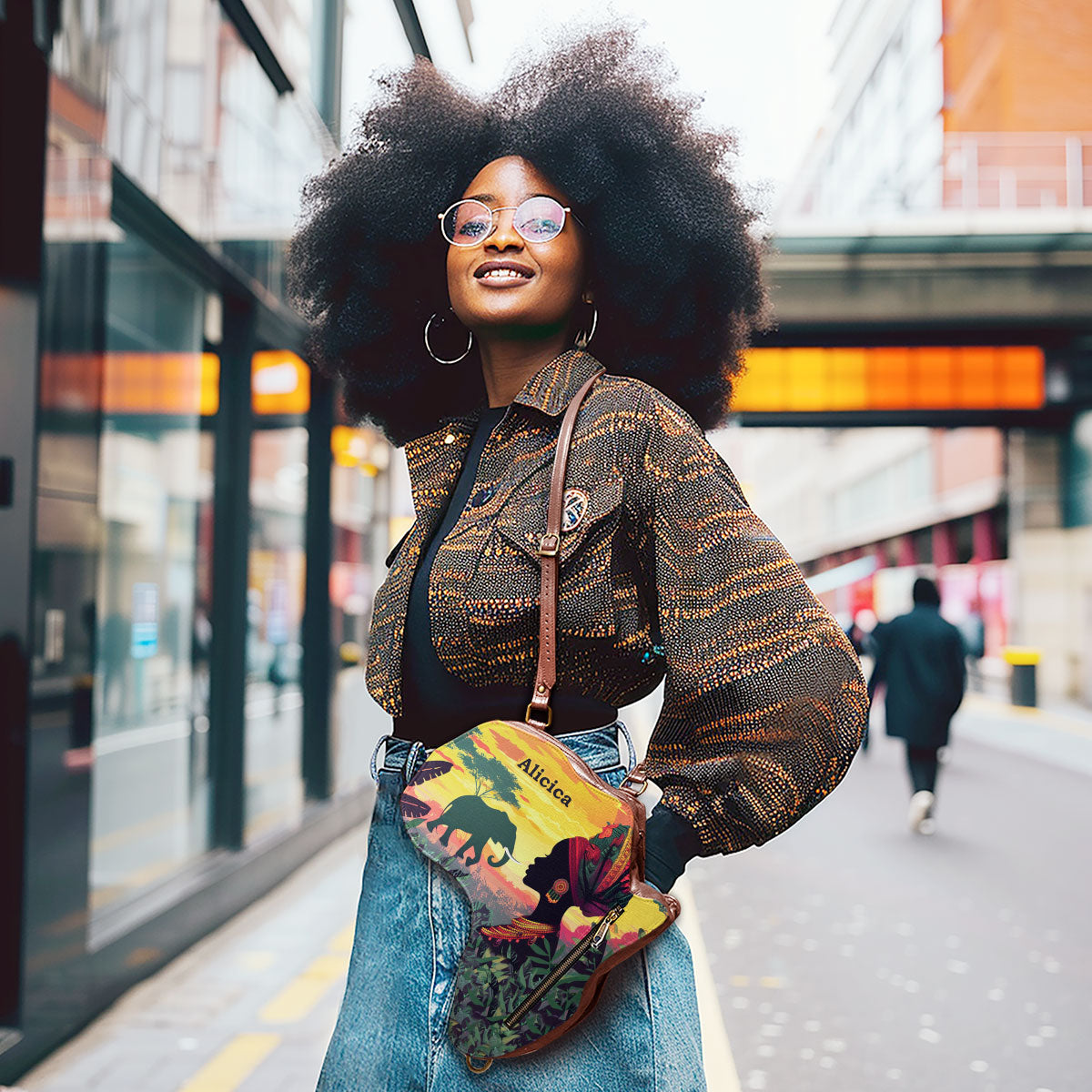 Afrocentrism 07 - Personalized Africa Bag SBT07