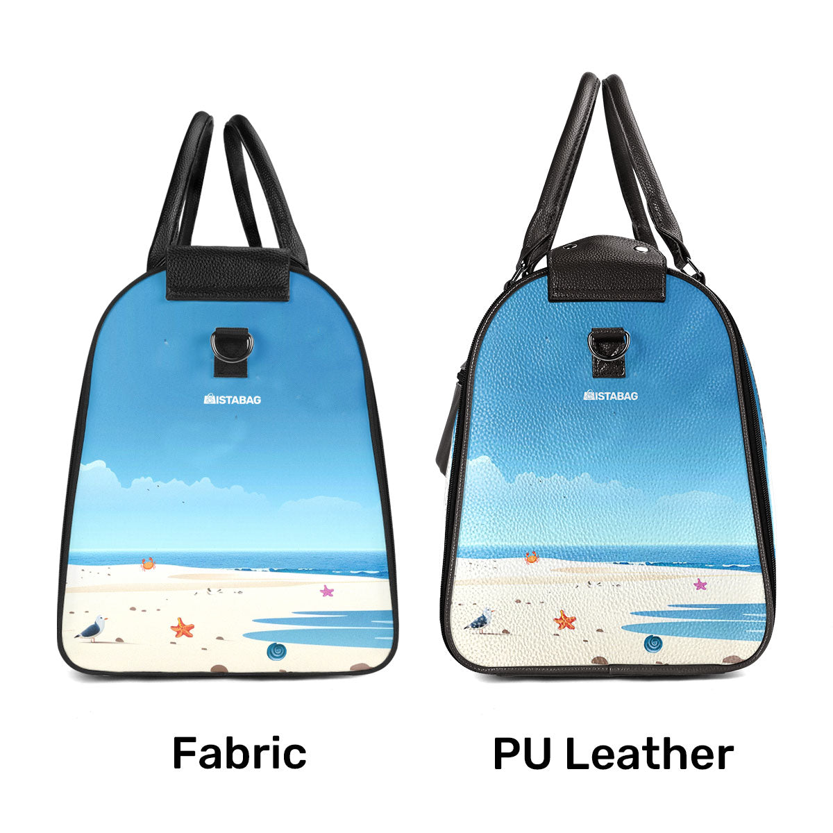 The Best Stories Are Found Between The Pages Of A Passport - Personalized Leather Duffle Bag SBDBN64