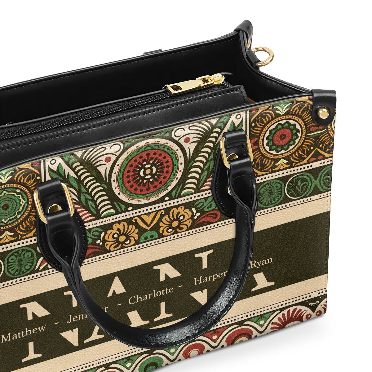MomNana - Personalized Leather Handbag SB2912