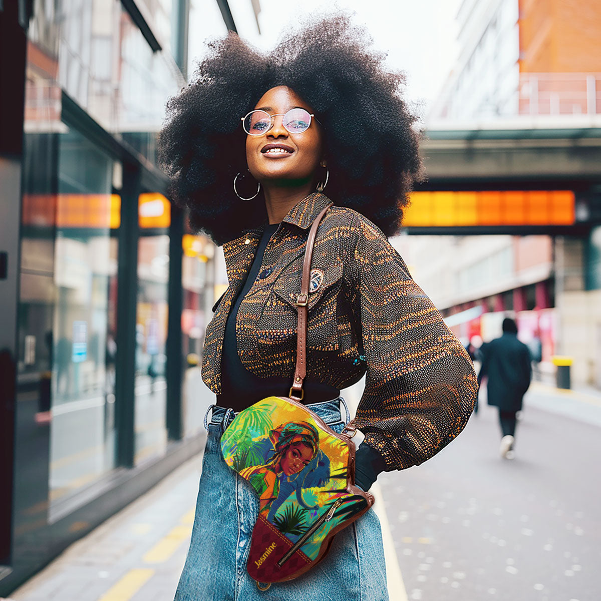 Afrocentrism 11 - Personalized Africa Bag SBT11