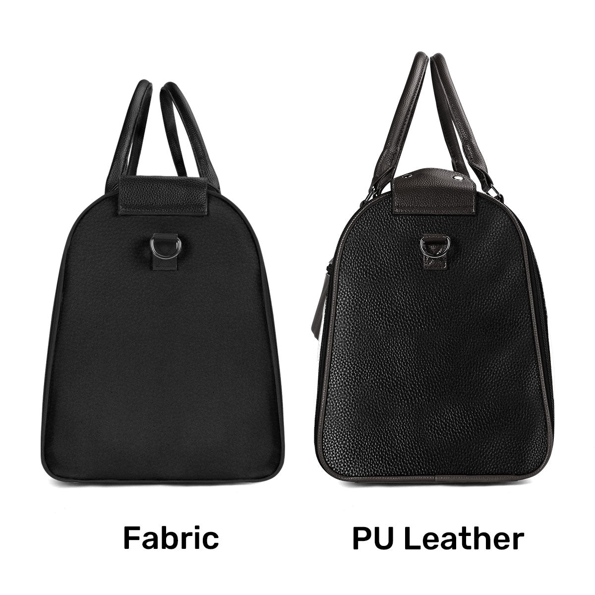 Dad/Mom/Grandma/Papa Family FistBump - Personalized Leather Duffle Bag SBDBHN18