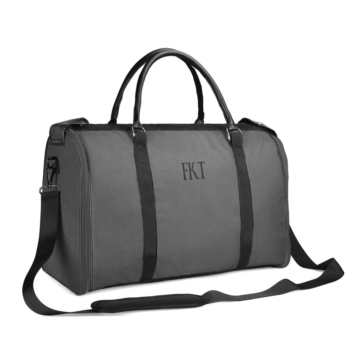 Custom Name - Personalized Leather Duffle Bag SBDBHN23