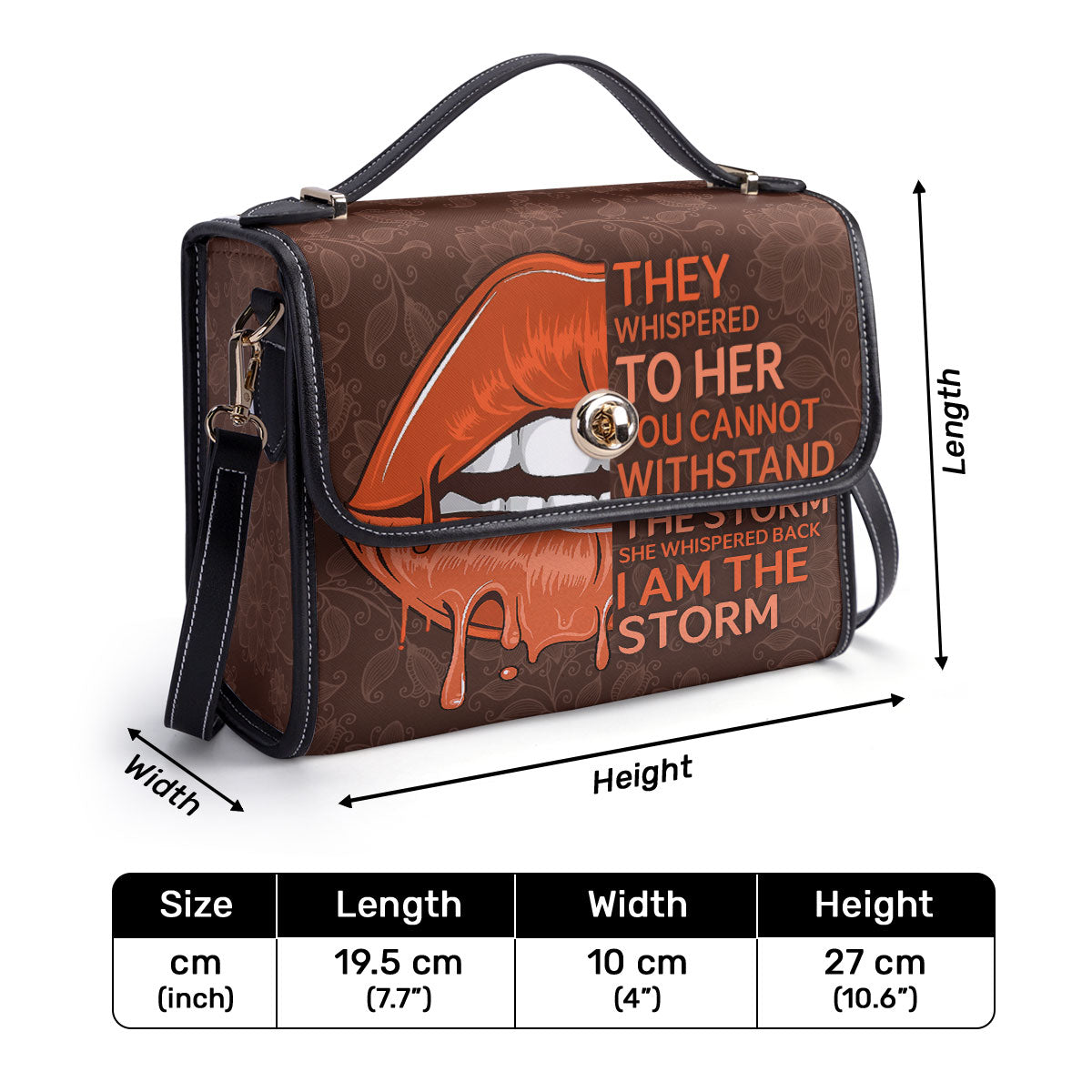 Storm - Leather Satchel Bag SBN02