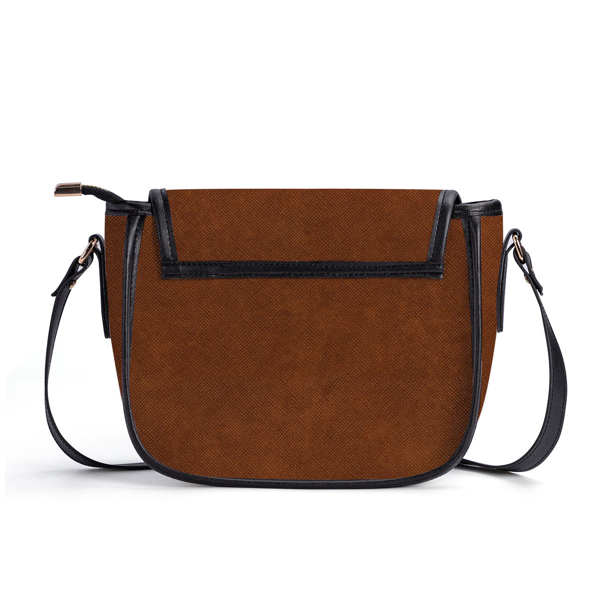 African Culture - Personalized Leather Saddle Cross Body Bag SB102