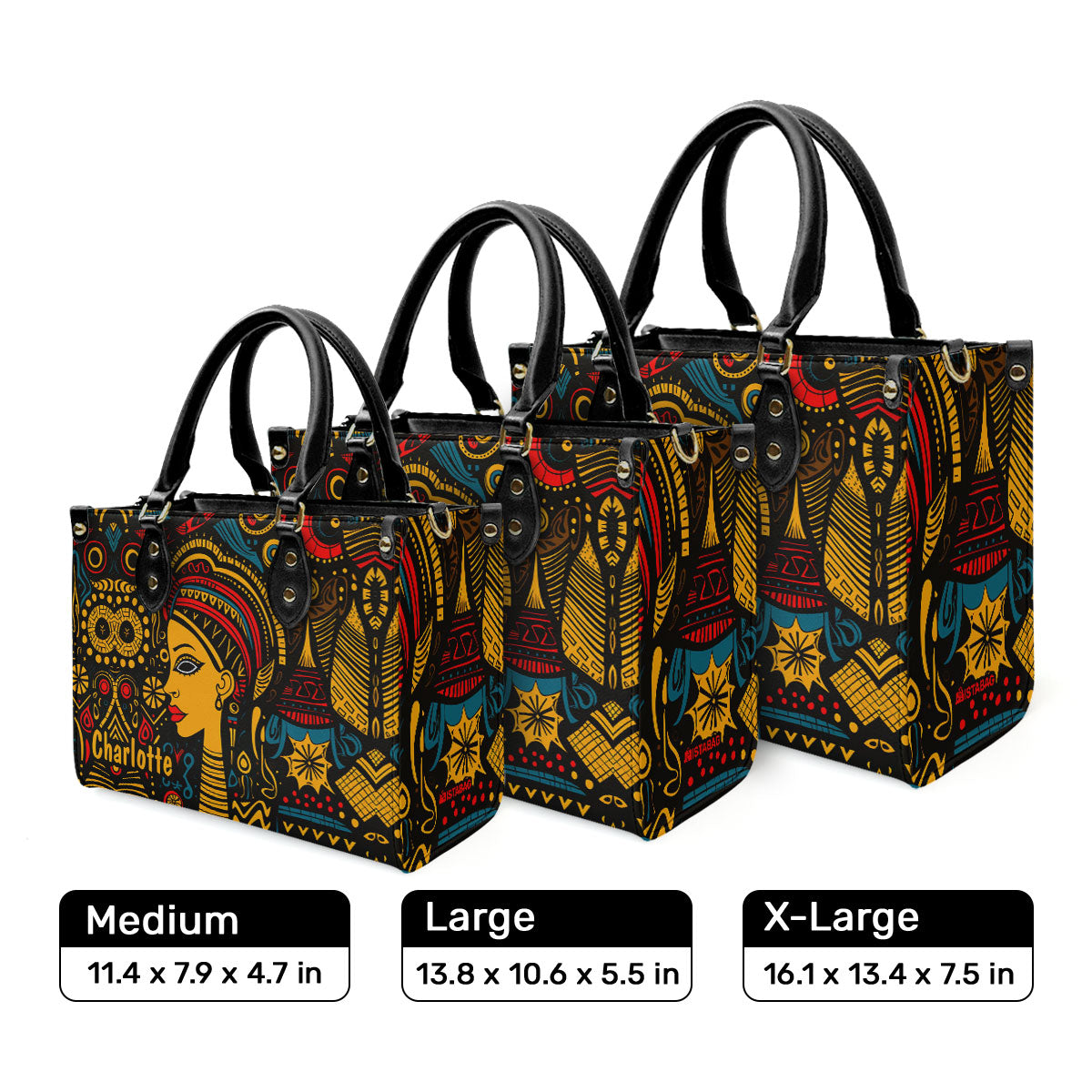 Personalized Leather Handbag SB1000