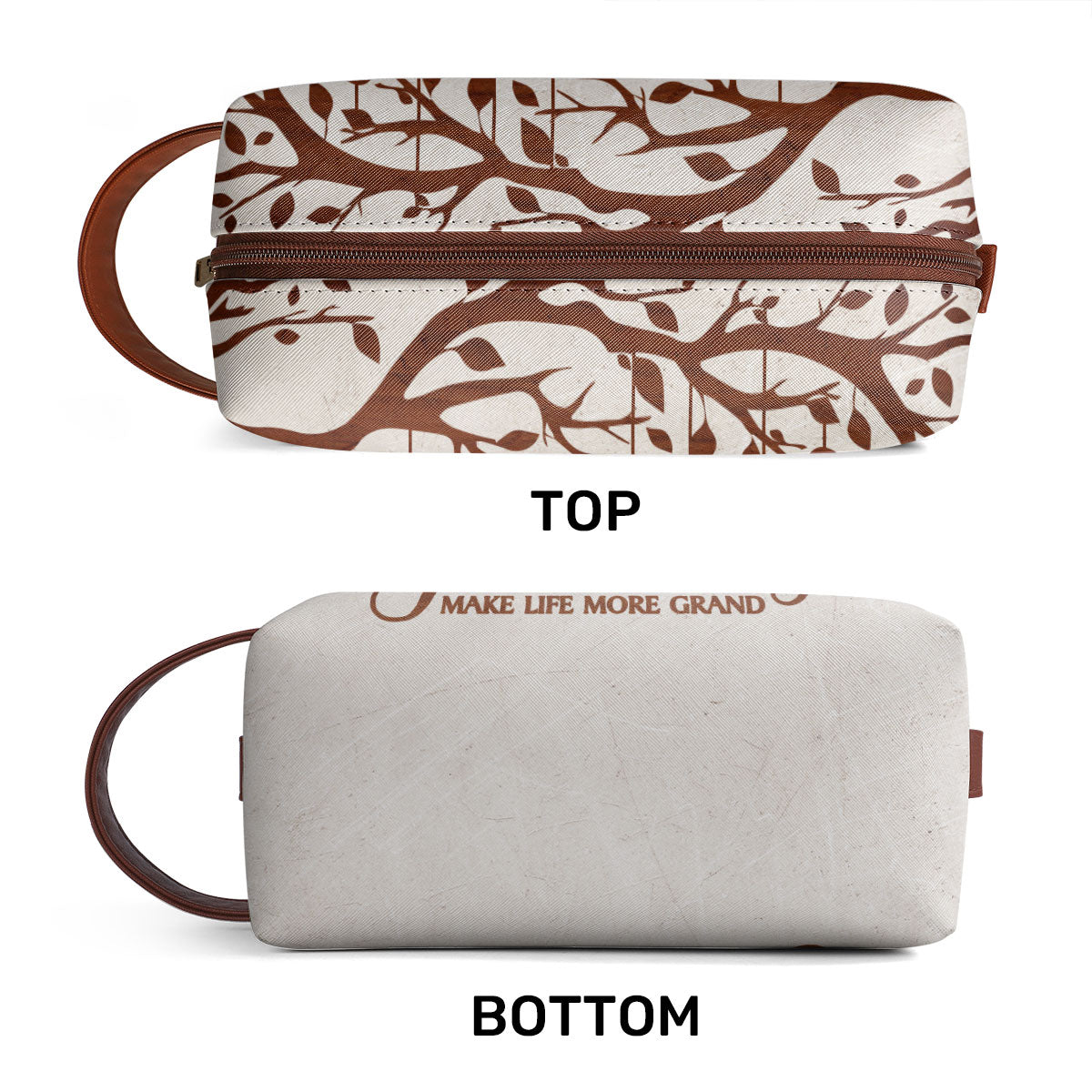 Grandkids Make Life More Grand - Personalized Toiletrie Bag SBTBHN23