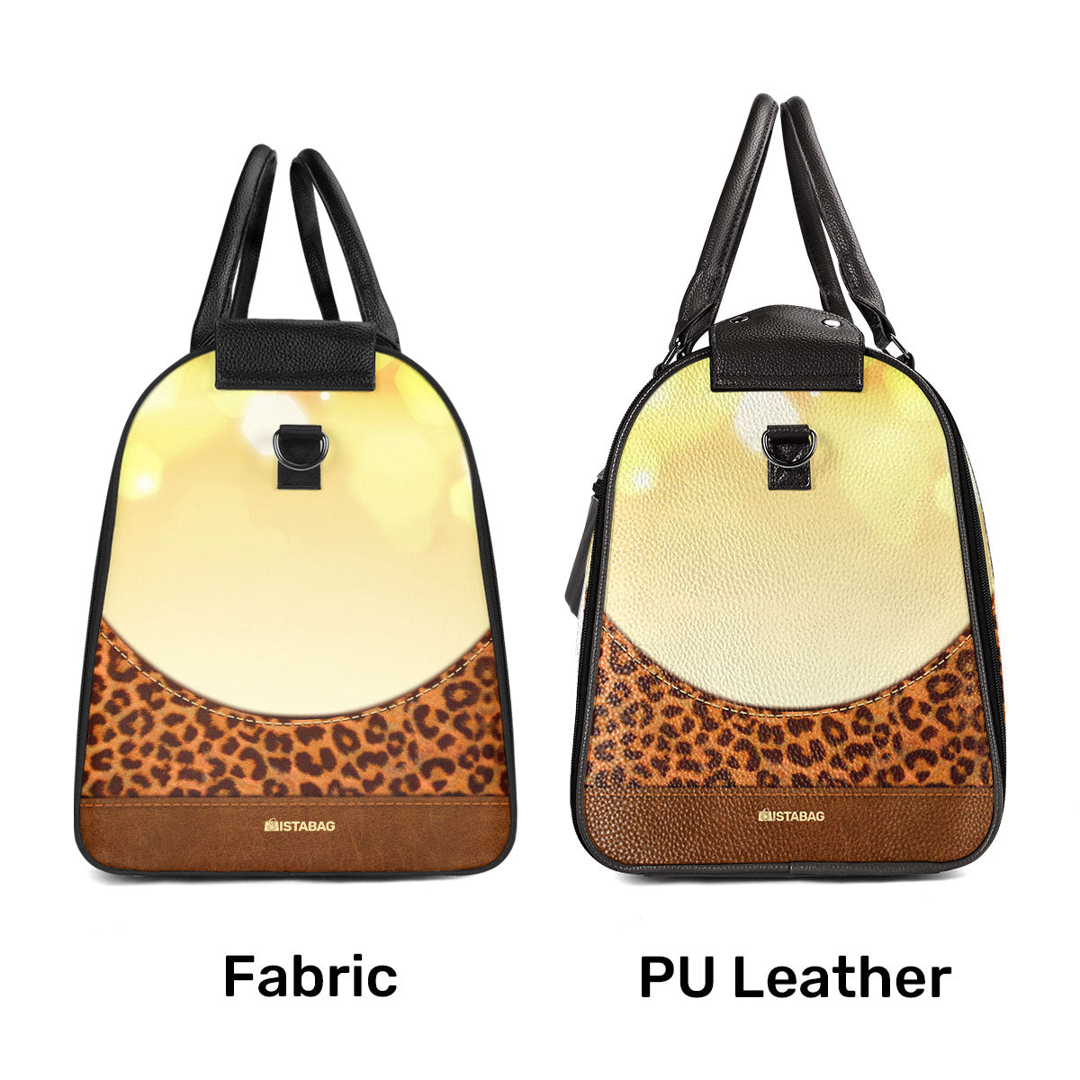 Life Is Better With Sisters - Personalized Leather Duffle Bag STB01