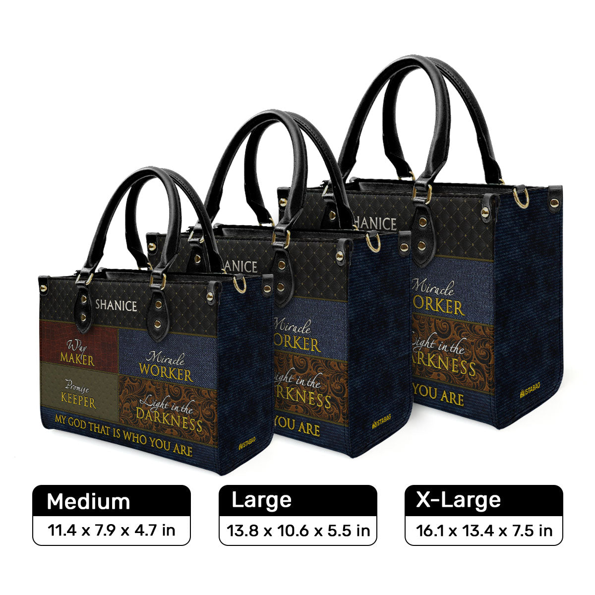Way Maker - Personalized Leather Handbag MB51