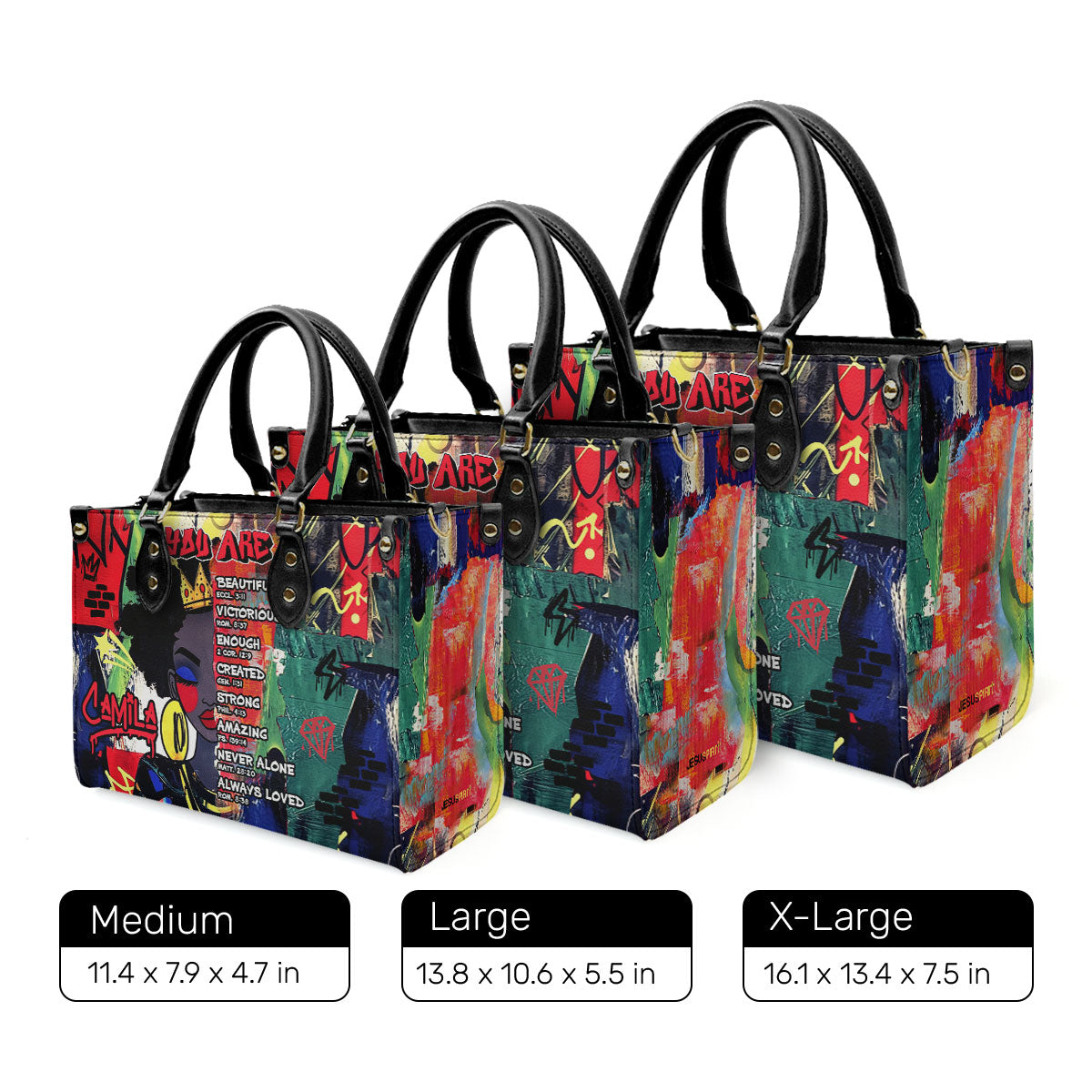 You Are - Personalized Leather Handbag SBLHBLT1891TA