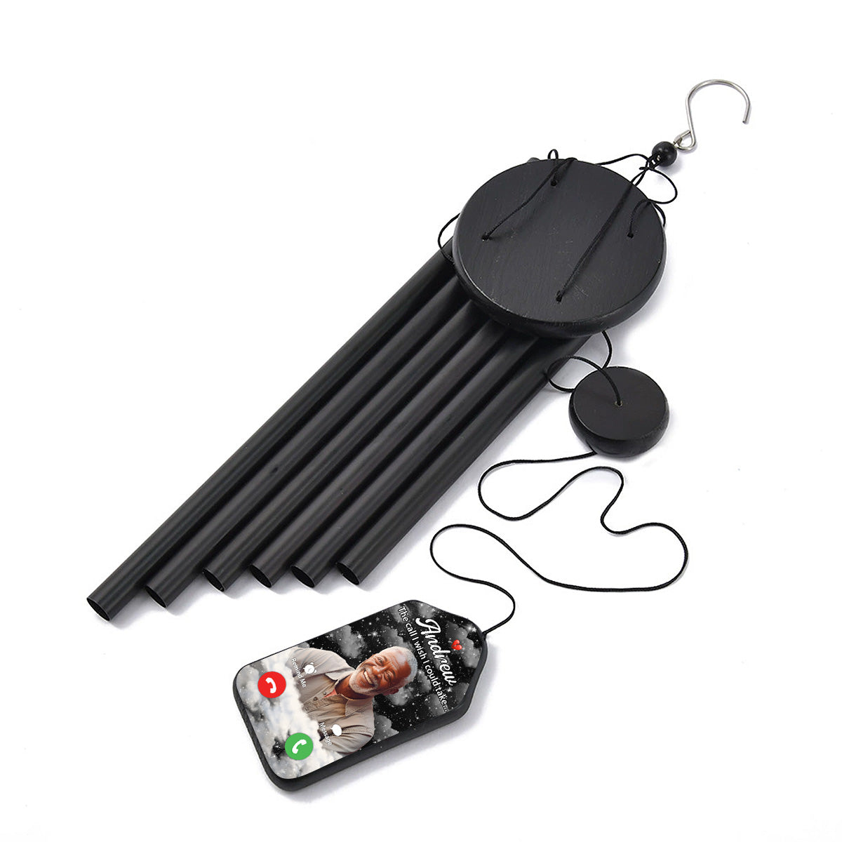 The Call I Wish I Could Take - Personalized Wind Chimes