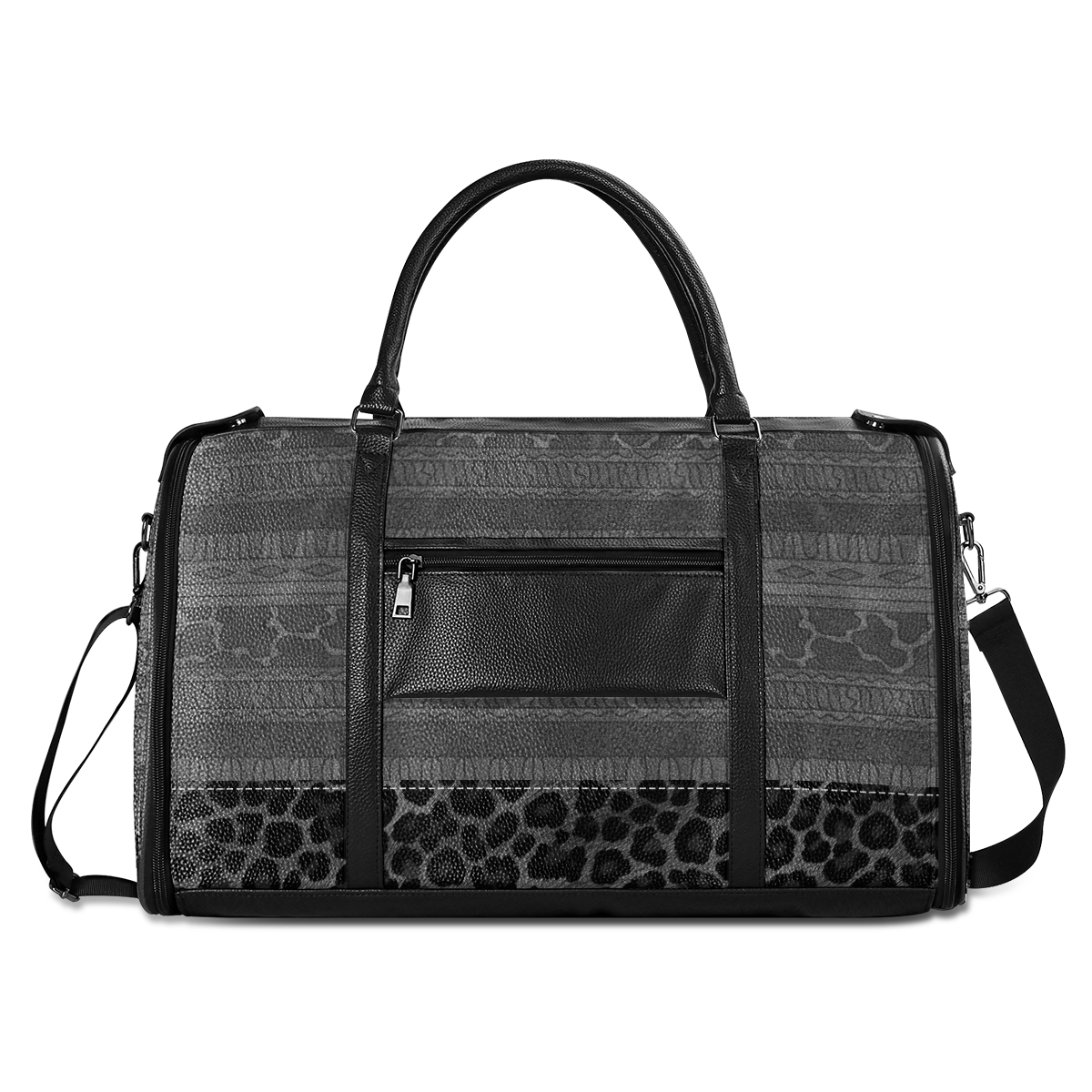 Sistas Forever - Personalized Leather Duffle Bag SBDFLM2836M