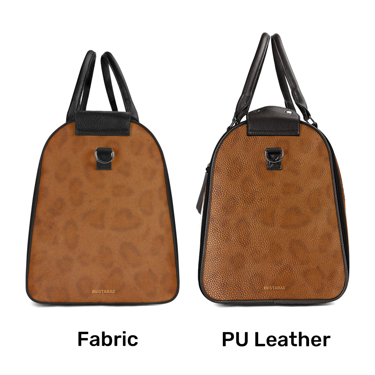 I Am - Personalized Leather Duffle Bag STB03