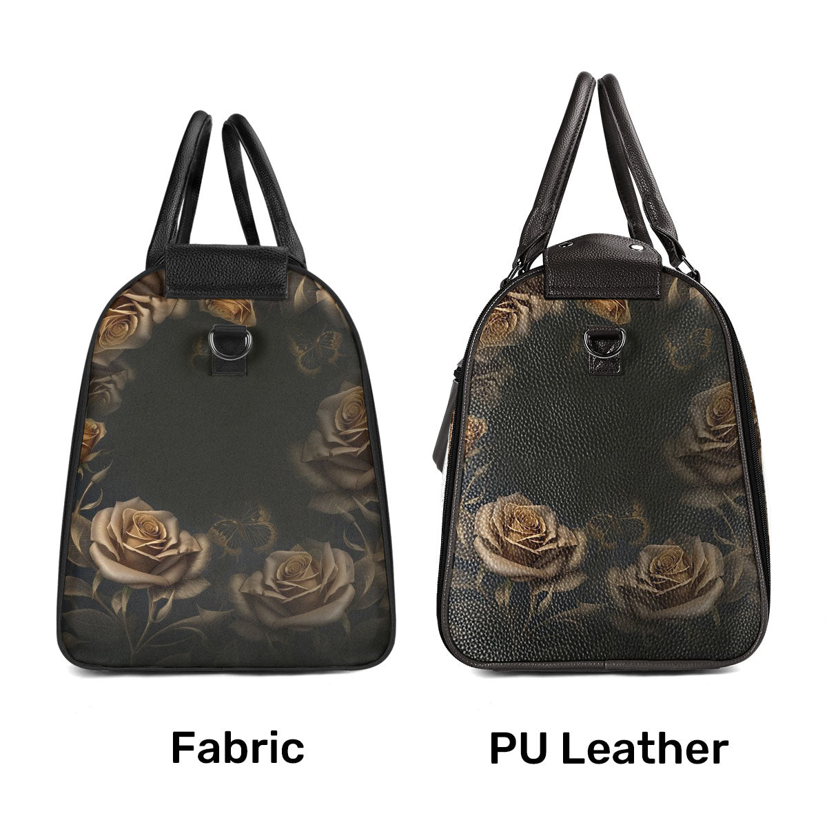 She Who Kneels Before God Can Stand Before Anyone - Personalized Leather Duffle Bag STB10