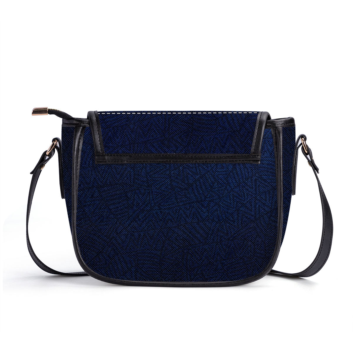 I Am - Jean Personalized Leather Saddle Cross Body Bag SB28