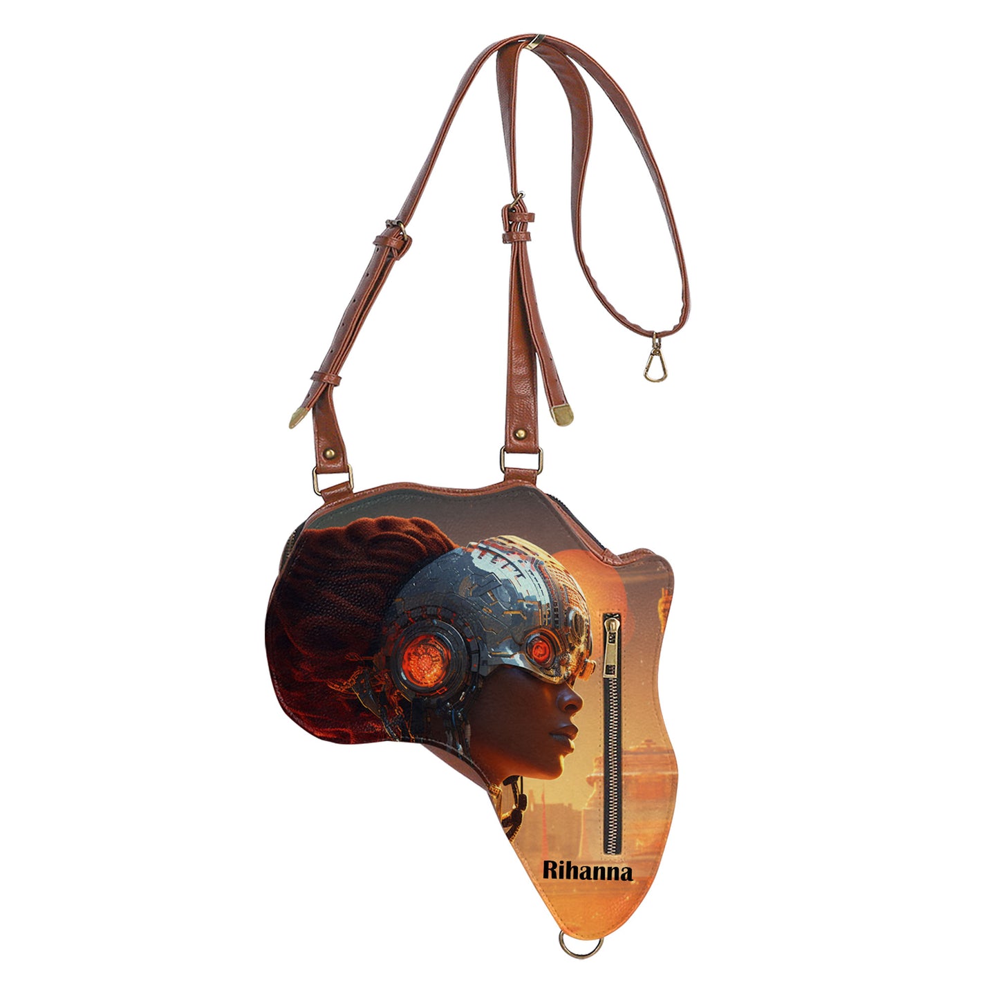 Afrofuturism03 - Personalized Africa Bag SBT987