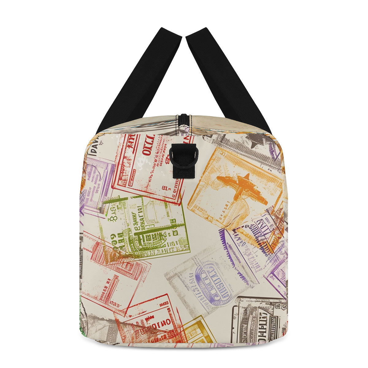 And She Lived Happily Ever After - Personalized Minimalist Duffle Bag SBMDBT77