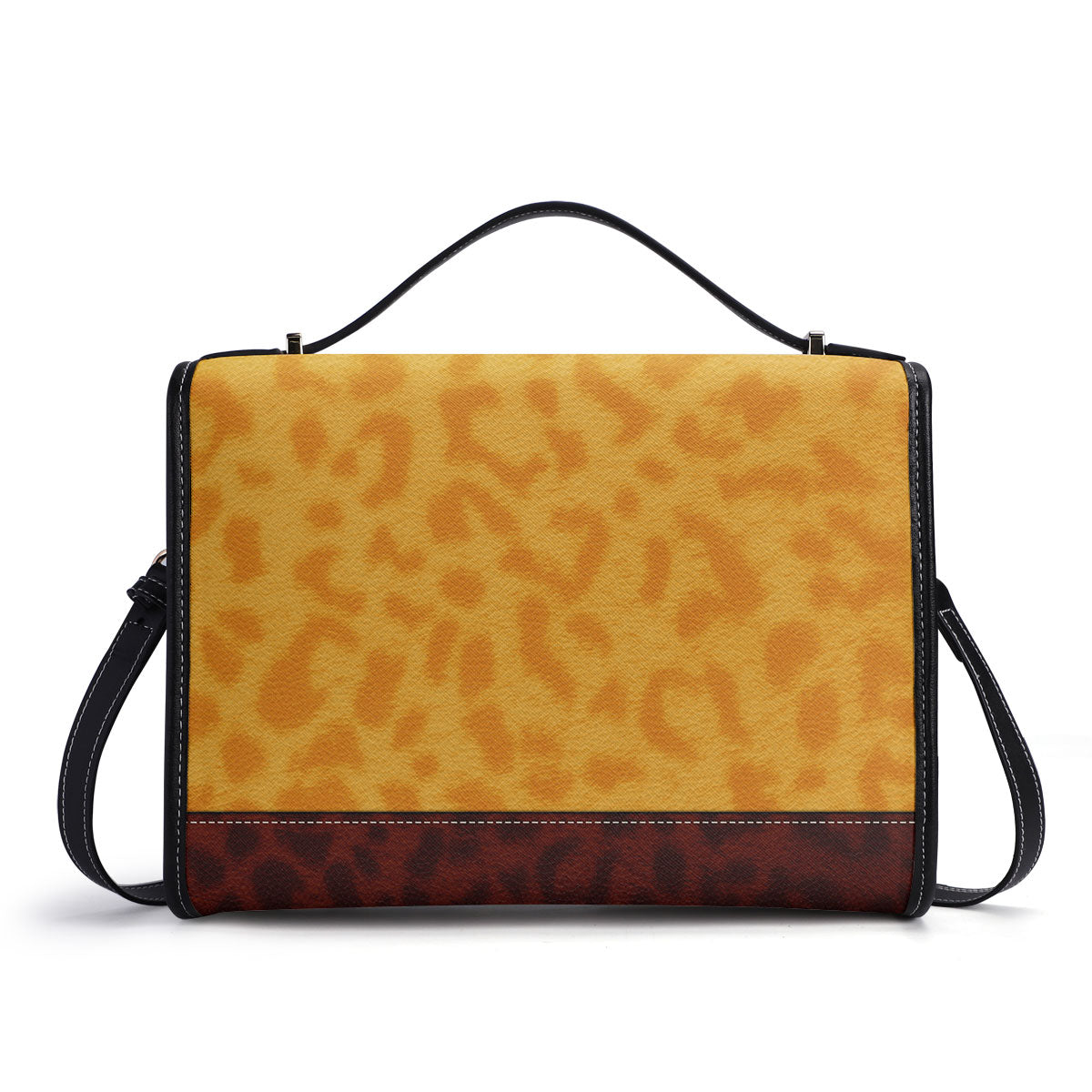 I Am The Storm - Personalized Leather Satchel Bag SB23