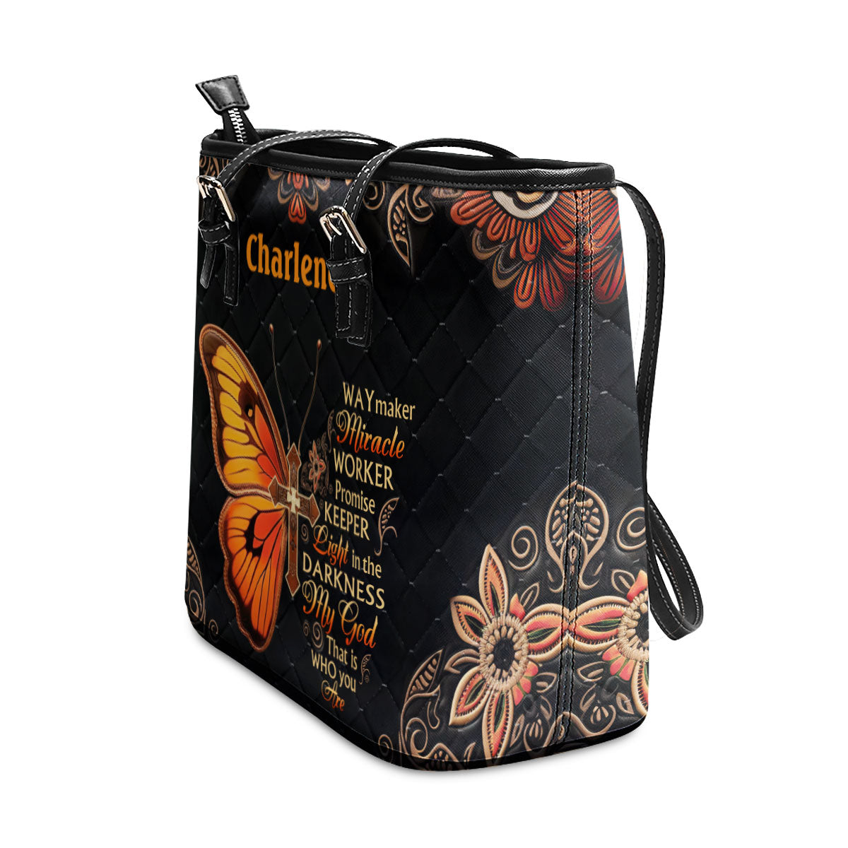 Way Maker - Personalized Leather Totebag MB53