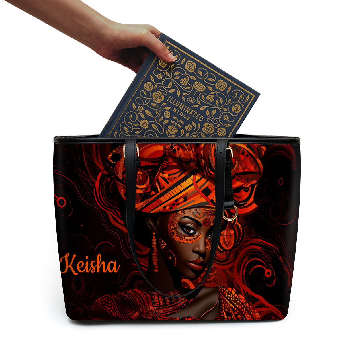 Magic - Personalized Leather Totebag SB107