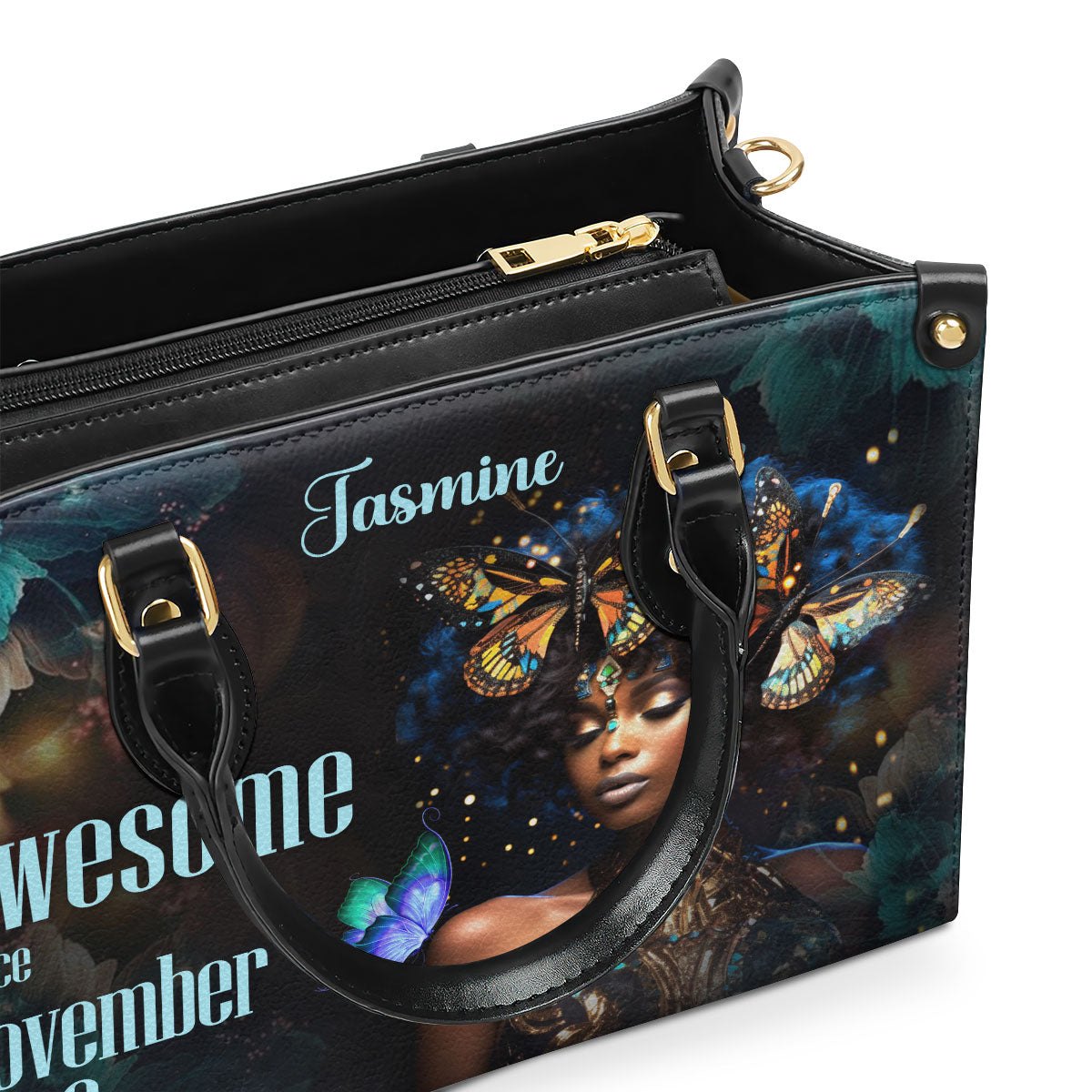 Personalized Awesome Leather Handbag STB54