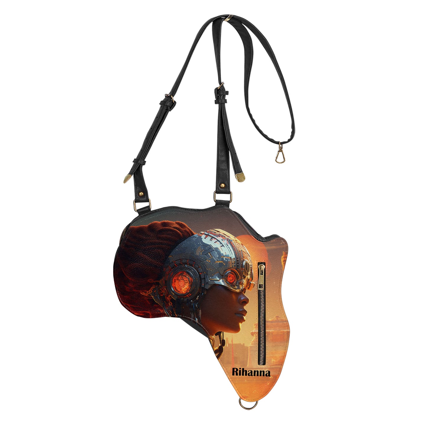 Afrofuturism03 - Personalized Africa Bag SBT987