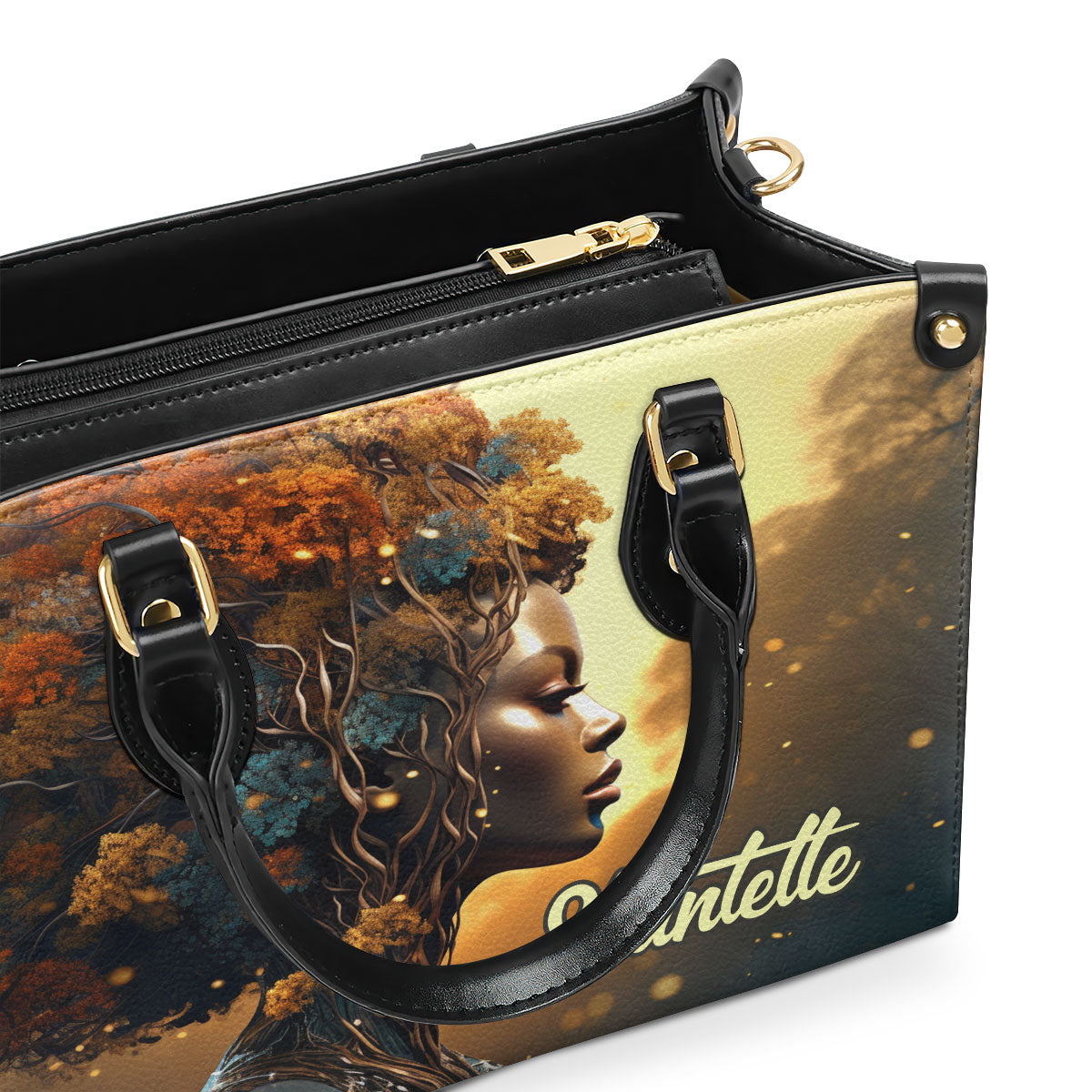 Dusky Dreamer - Personalized Leather Handbag SB128