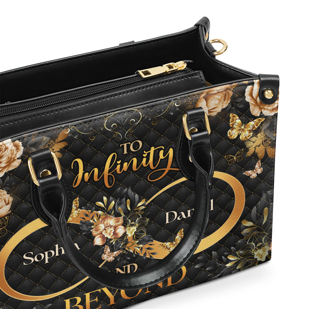 To Infinity And Beyond - Personalized Leather Handbag MB71