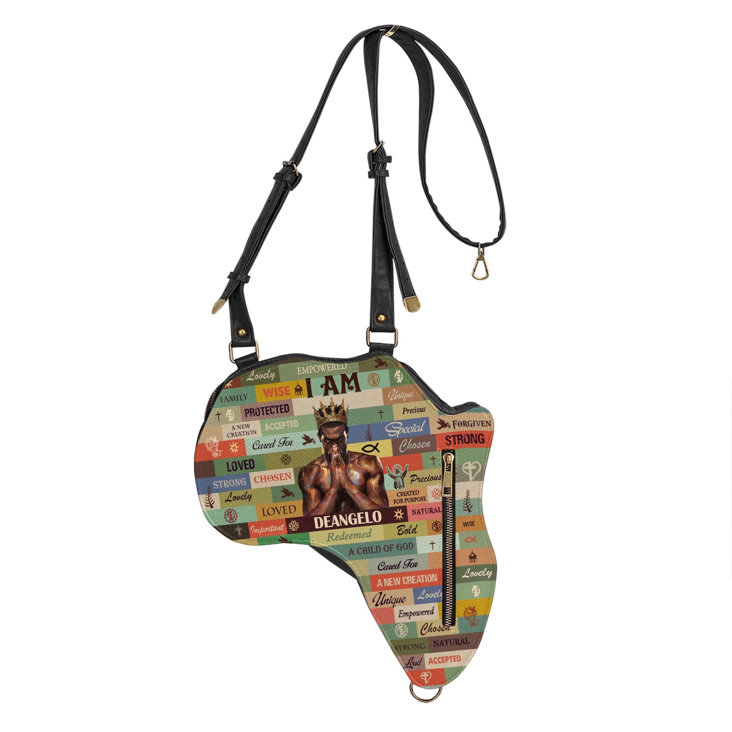 I Am Wise - Personalized Africa Bag ABM04
