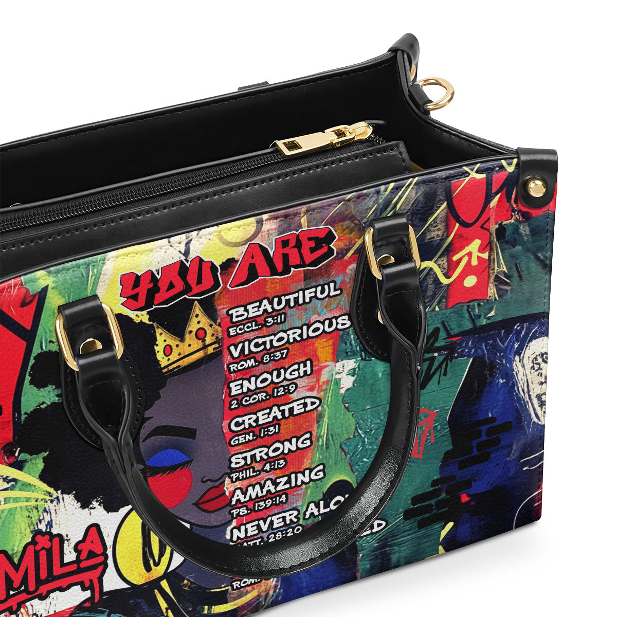 You Are - Personalized Leather Handbag SBLHBLT1891TA