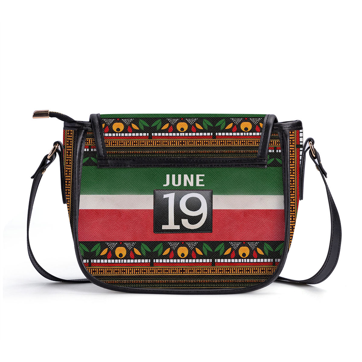 19 - Personalized Leather Saddle Cross Body Bag SBLSDBT56