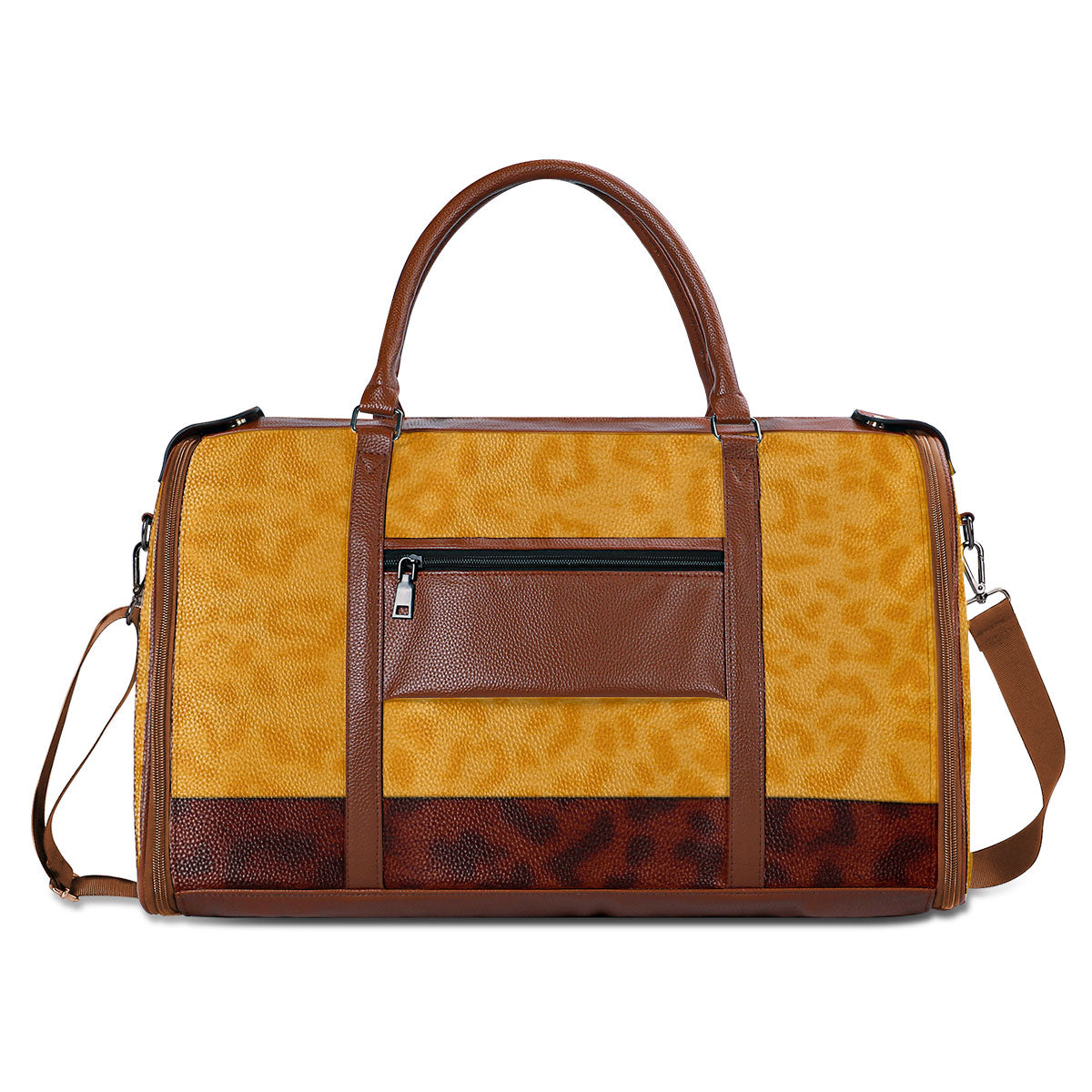I Am The Storm - Personalized Leather Duffle Bag SB23