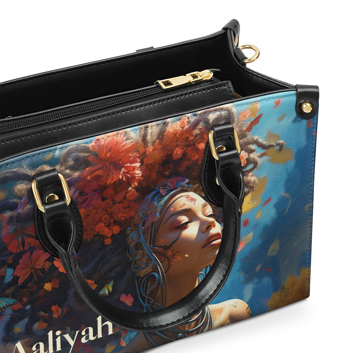 AfroArt - Personalized Leather Handbag MB60