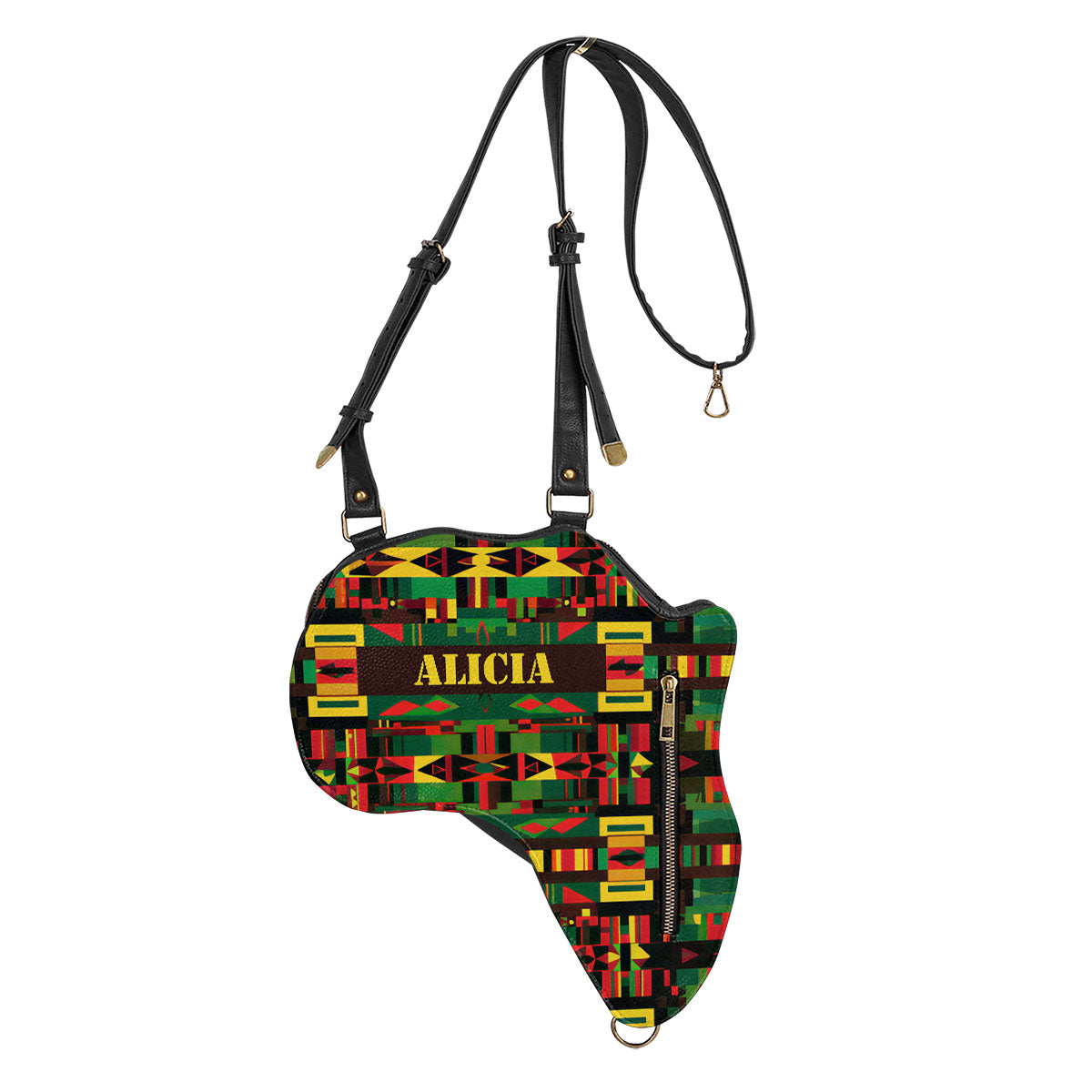 Africa Map 10 - Personalized Africa Bag SBT23